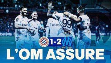 MONTPELLIER 1-2 OM LOM enchaine une 4ème victoire consécutive