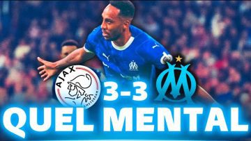 🔥 AUBAMEYANG offre à l’OM le nul au MENTAL ! AJAX 3-3 OM