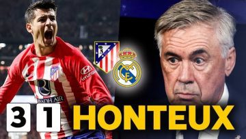 ❌ HONTEUX ! MORATA ET L’ATLETICO ÉCLATENT UN TRISTE REAL (Atletico 3-1 Real Madrid)