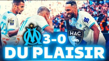🔥 AUBAMEYANG SARR et HARIT offrent la victoire à l’OM 3-0 Le Havre !